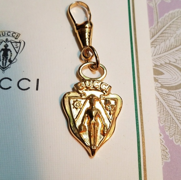 💠GUCCI VINTAGE ZIPPER PULL💠 - Picture 1 of 3